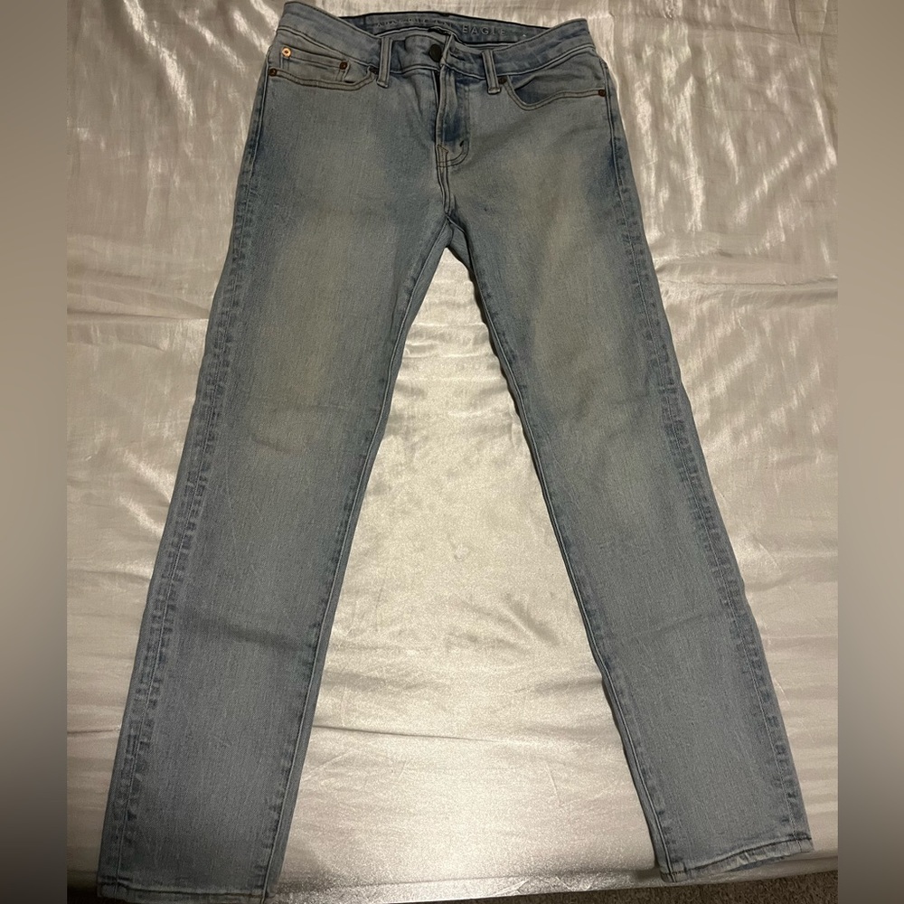 American Eagle Ne(x)t Level AirFlex Light Denim Skinny Jeans 30x30 Men’s